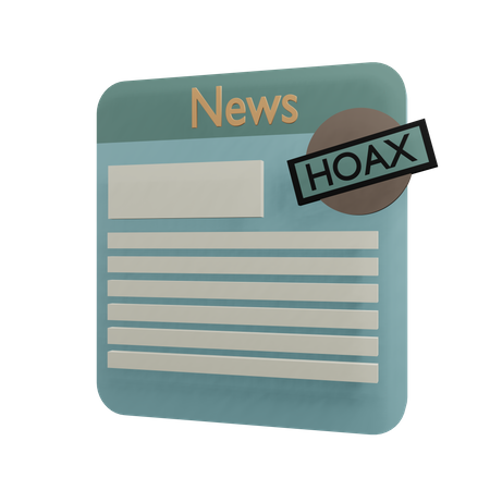 Hoax  3D Icon