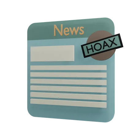 Hoax  3D Icon