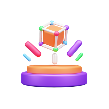 Holograma 3d  3D Icon