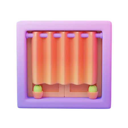 Home-Fenster  3D Icon