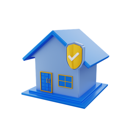 Home Insurance  3D Icon