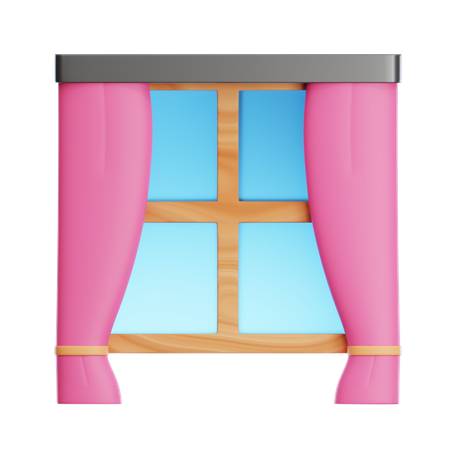 Home Window  3D Icon