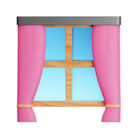 Home Window  3D Icon