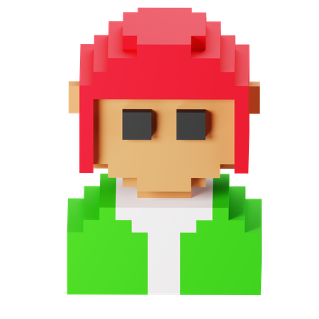 Homme  3D Icon