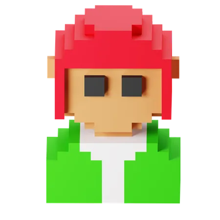 Homme  3D Icon