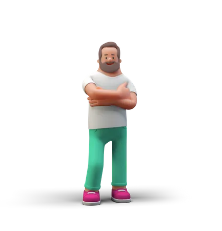 Homme  3D Illustration