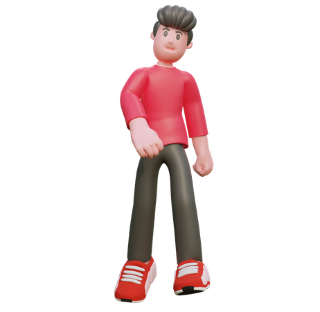 Homme  3D Illustration