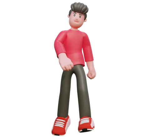 Homme  3D Illustration