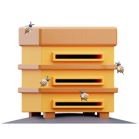 Honey Box  3D Icon