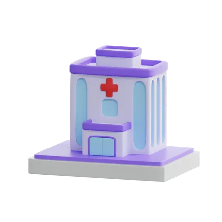 Hôpital  3D Icon