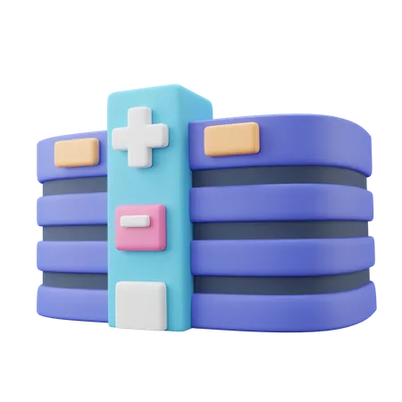 Hôpital  3D Icon