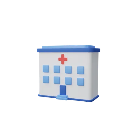 Hôpital  3D Icon