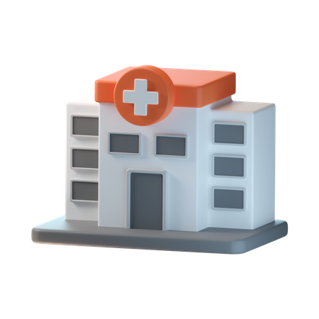 Hôpital  3D Icon