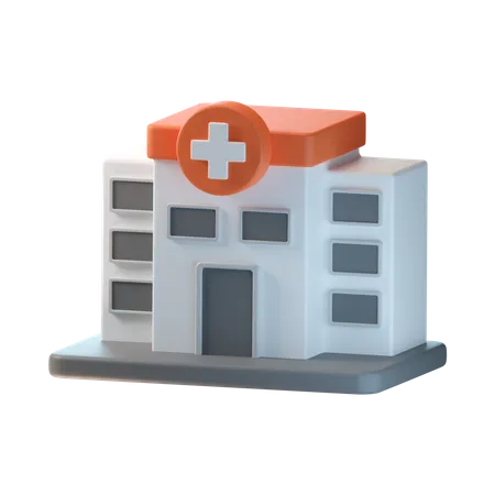 Hôpital  3D Icon