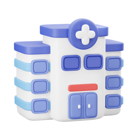 Hôpital  3D Icon