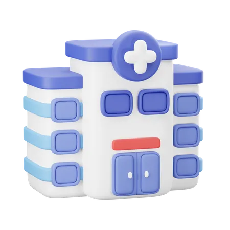 Hôpital  3D Icon