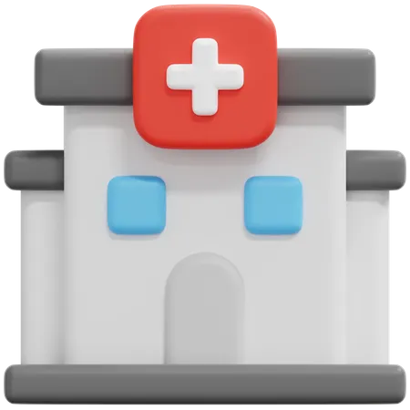 Hôpital  3D Icon