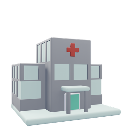 Hôpital  3D Icon