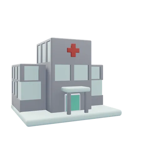 Hôpital  3D Icon