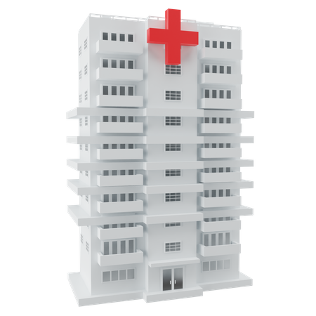 Hôpital  3D Icon