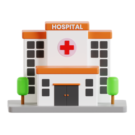 Hôpital  3D Icon