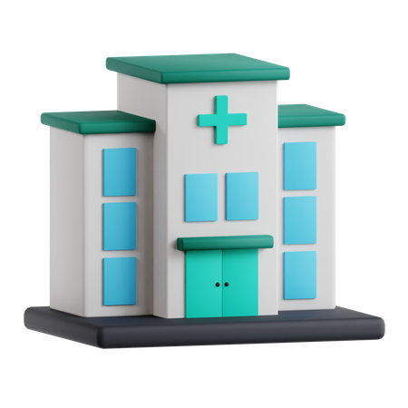 Hôpital  3D Icon