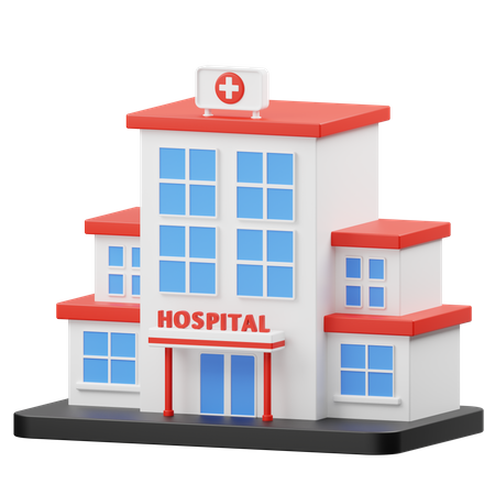 Hôpital  3D Icon