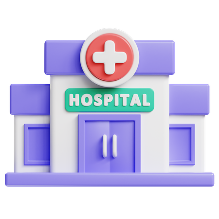 Hôpital  3D Icon