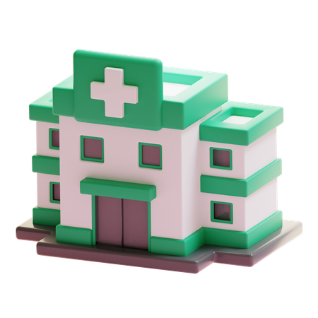 Hôpital  3D Icon