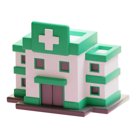 Hôpital  3D Icon