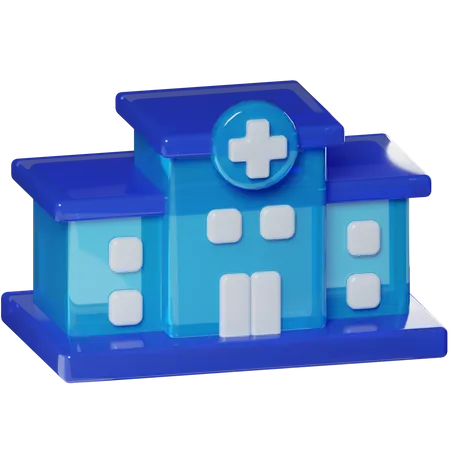 Hôpital  3D Icon