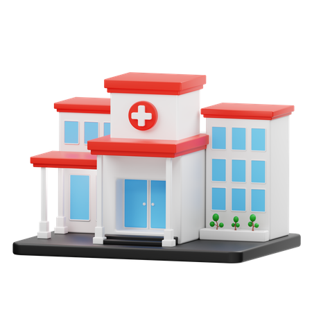 Hôpital  3D Icon