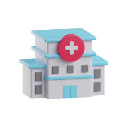 Hôpital  3D Icon