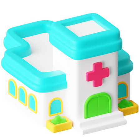 Hôpital  3D Icon