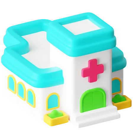 Hôpital  3D Icon