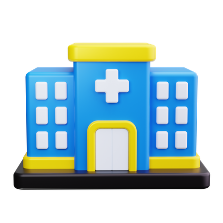 Hospital  3D Icon