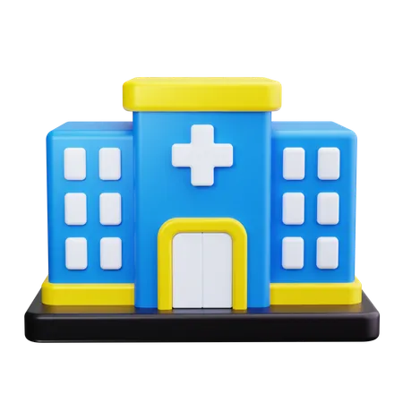 Hospital  3D Icon