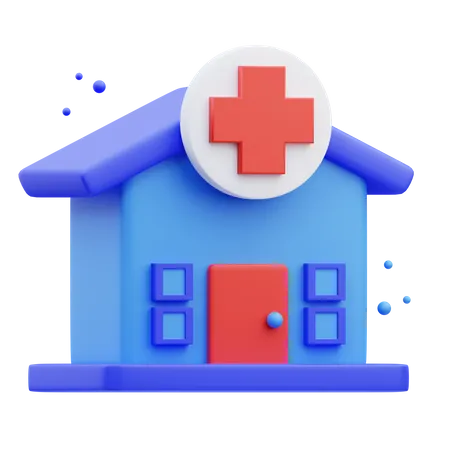 Hospital  3D Icon