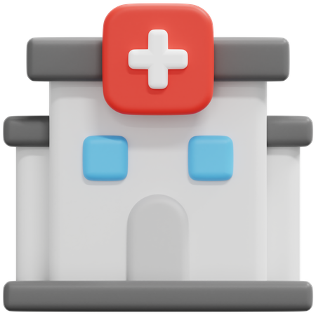 Hospital  3D Icon