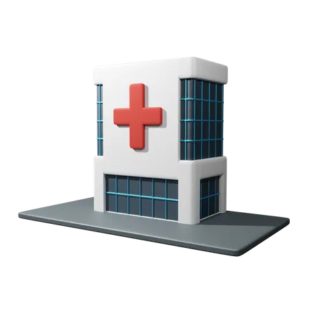 Hospital building  3D Icon