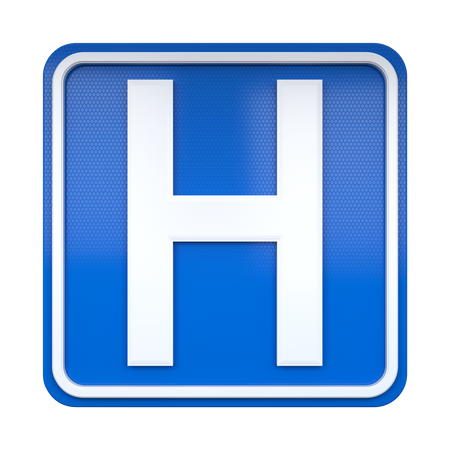 Hospital Sign  3D Icon