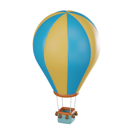 Hot Air Balloon  3D Icon