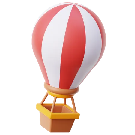 Hot Air Balloon  3D Icon