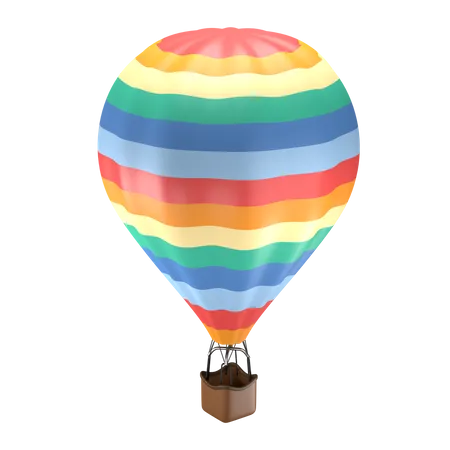 Hot Air Balloon  3D Icon