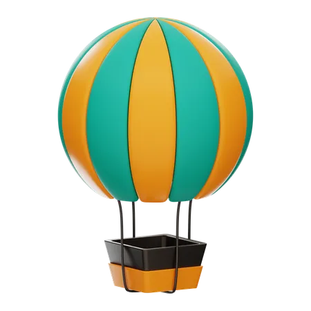 Hot Air Balloon  3D Icon