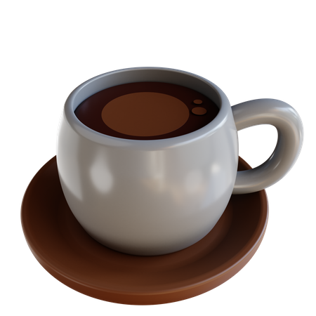 Hot Coffee  3D Icon