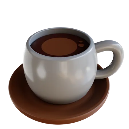 Hot Coffee  3D Icon