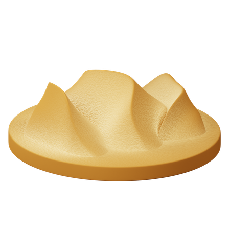 Hot Sand  3D Icon