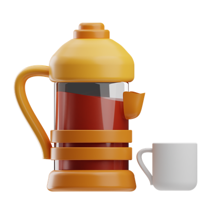 Hot Tea  3D Icon