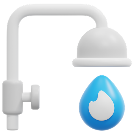 Hot Water  3D Icon